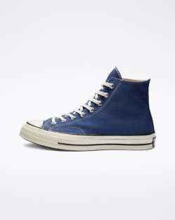 Converse, Tenisi Inalti Barbati Chuck 70 CXNHU7942, Negrii/Bleumarin
